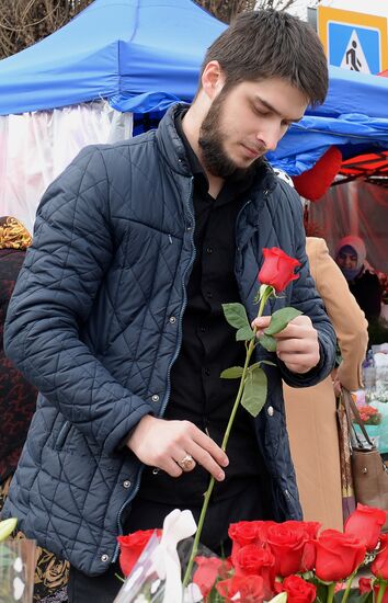 Preparation for International Women's Day in Russian cities