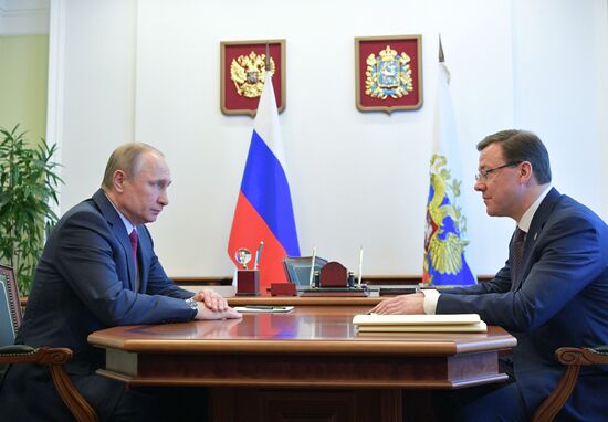 President Vladimir Putin's working visit to Samara Region