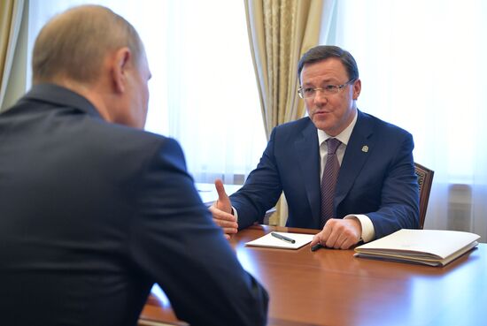 President Vladimir Putin's working visit to Samara Region