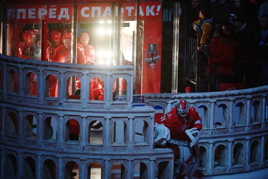 Kontinental Hockey League. Spartak vs. CSKA