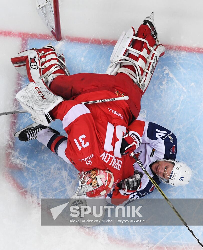 Kontinental Hockey League. Spartak vs. CSKA