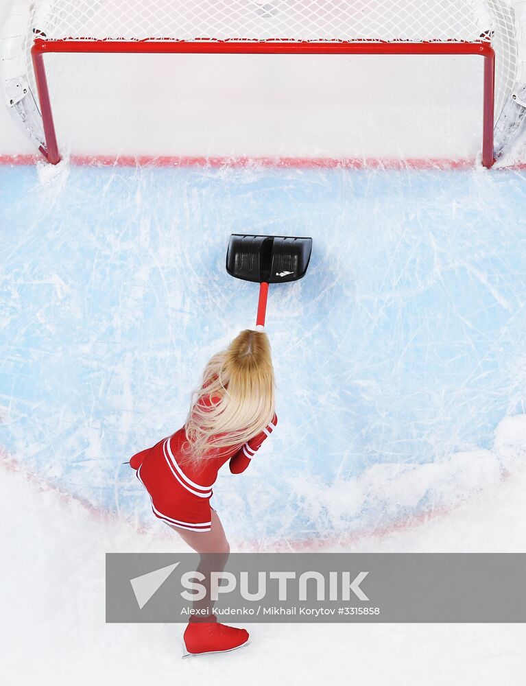 Kontinental Hockey League. Spartak vs. CSKA