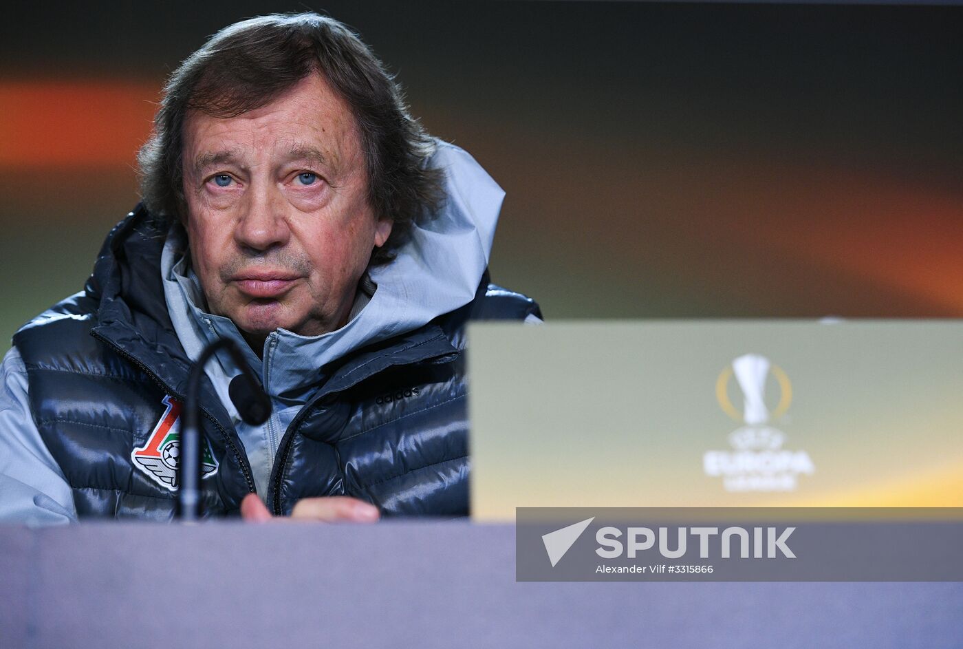 Football. UEFA Europa League. FC Lokomotiv's training session