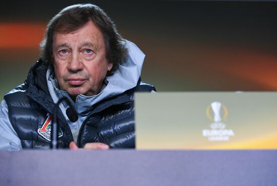 Football. UEFA Europa League. FC Lokomotiv's training session