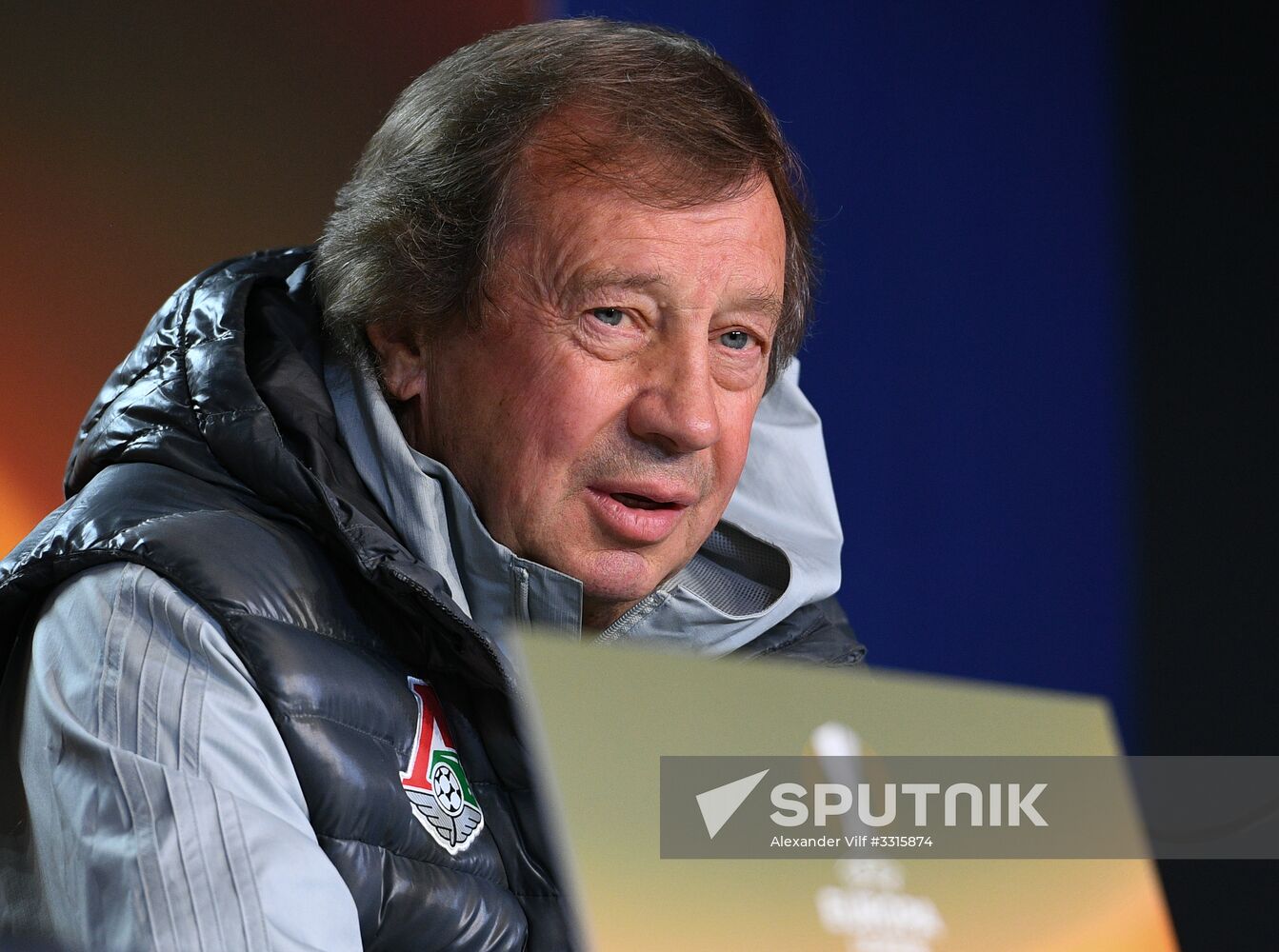 Football. UEFA Europa League. FC Lokomotiv's training session