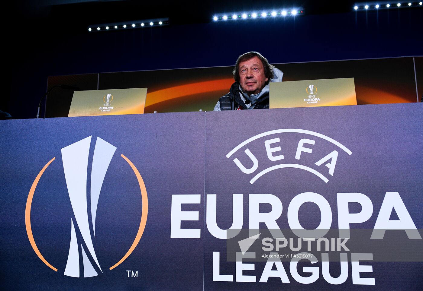Football. UEFA Europa League. FC Lokomotiv's training session