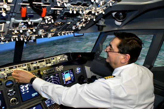 Boeing-737 flight simulator in Krasnodar
