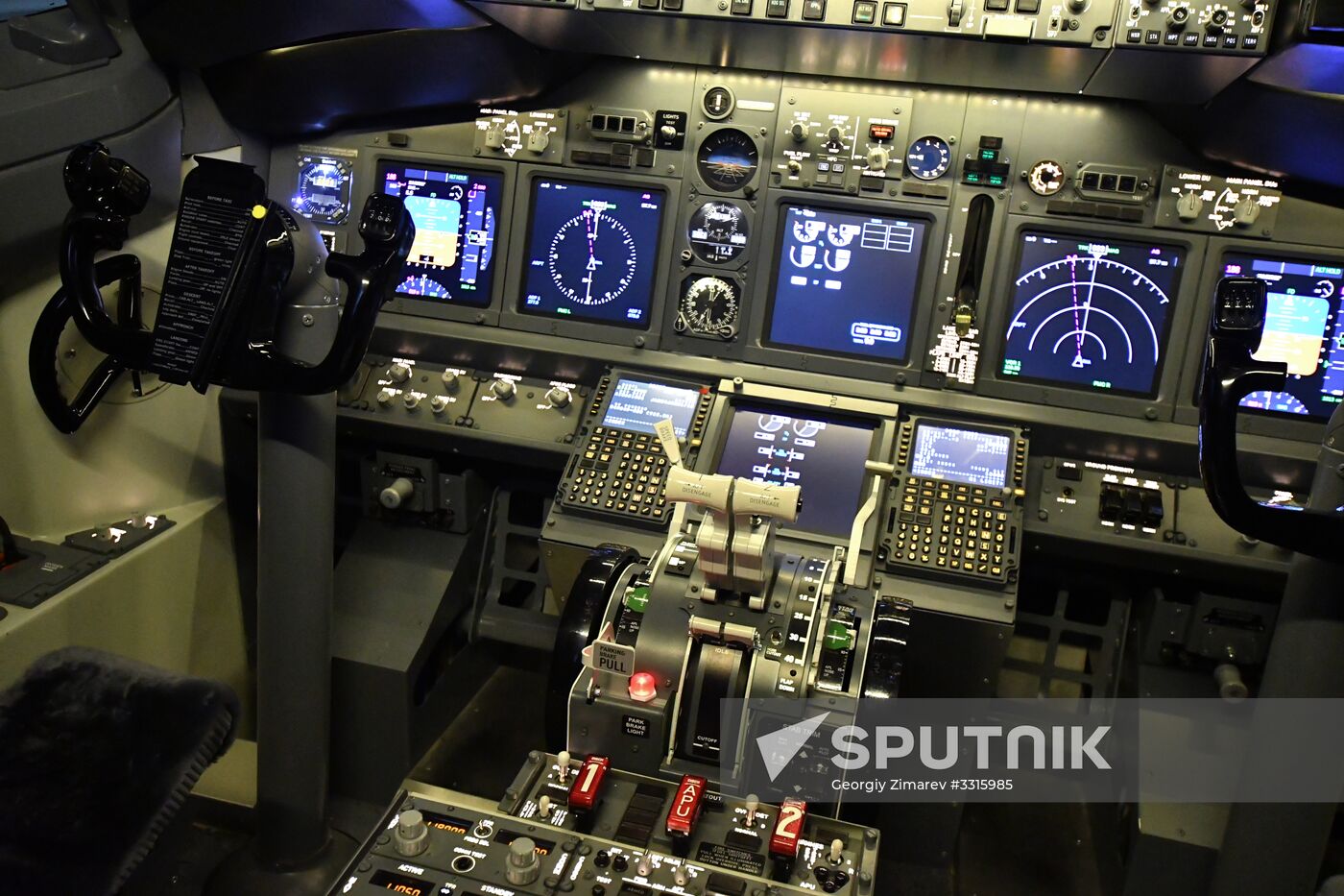Boeing-737 flight simulator in Krasnodar