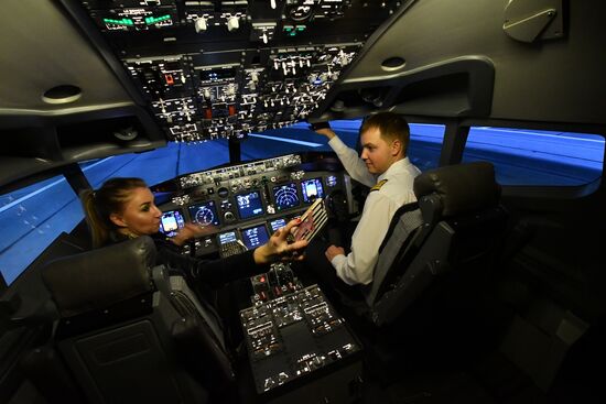 Boeing-737 flight simulator in Krasnodar