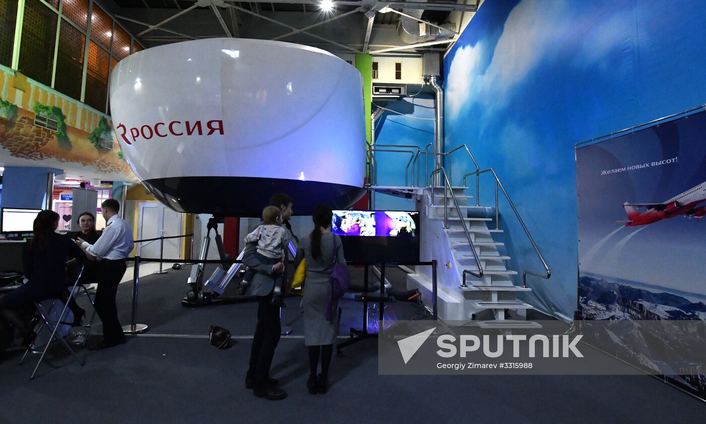 Boeing-737 flight simulator in Krasnodar