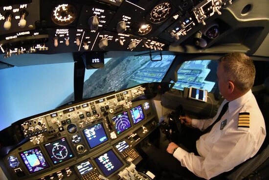 Boeing-737 flight simulator in Krasnodar