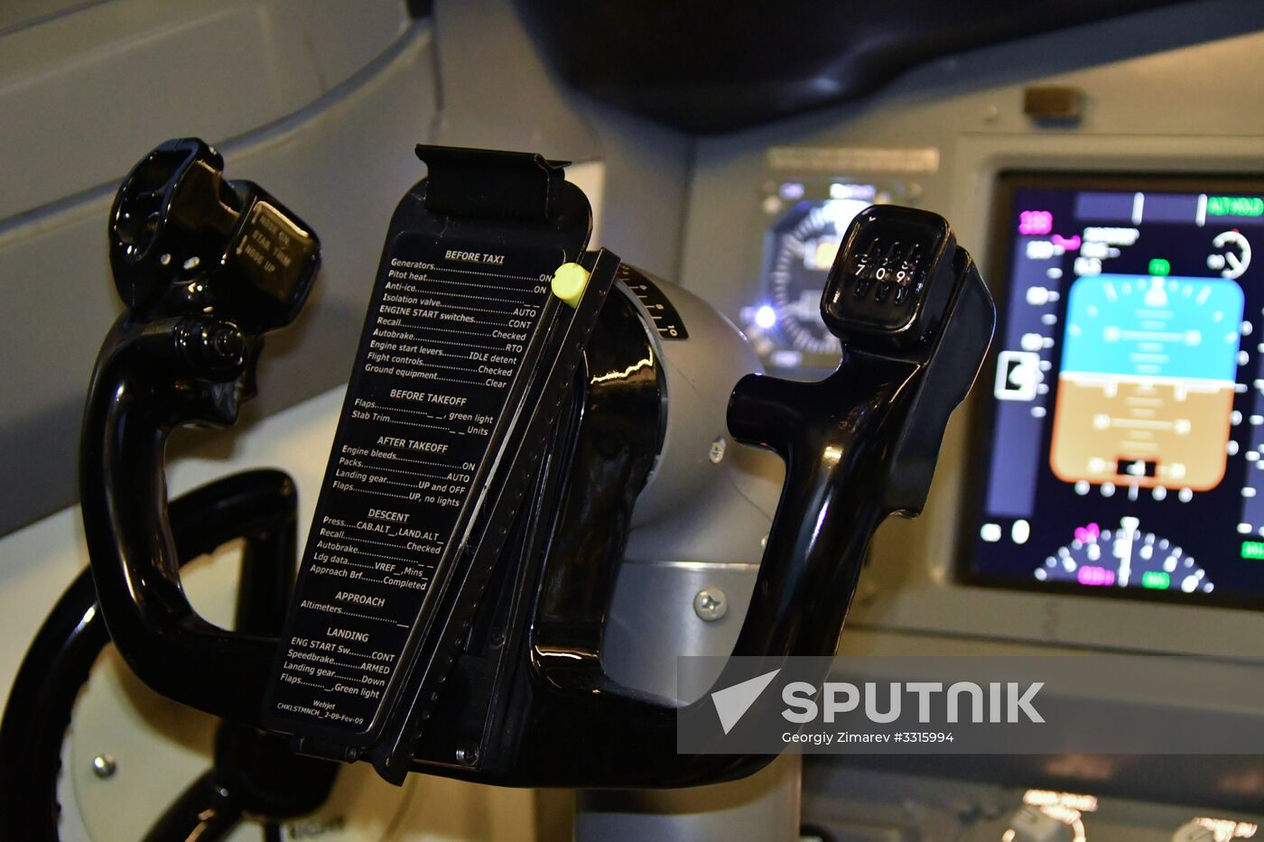 Boeing-737 flight simulator in Krasnodar