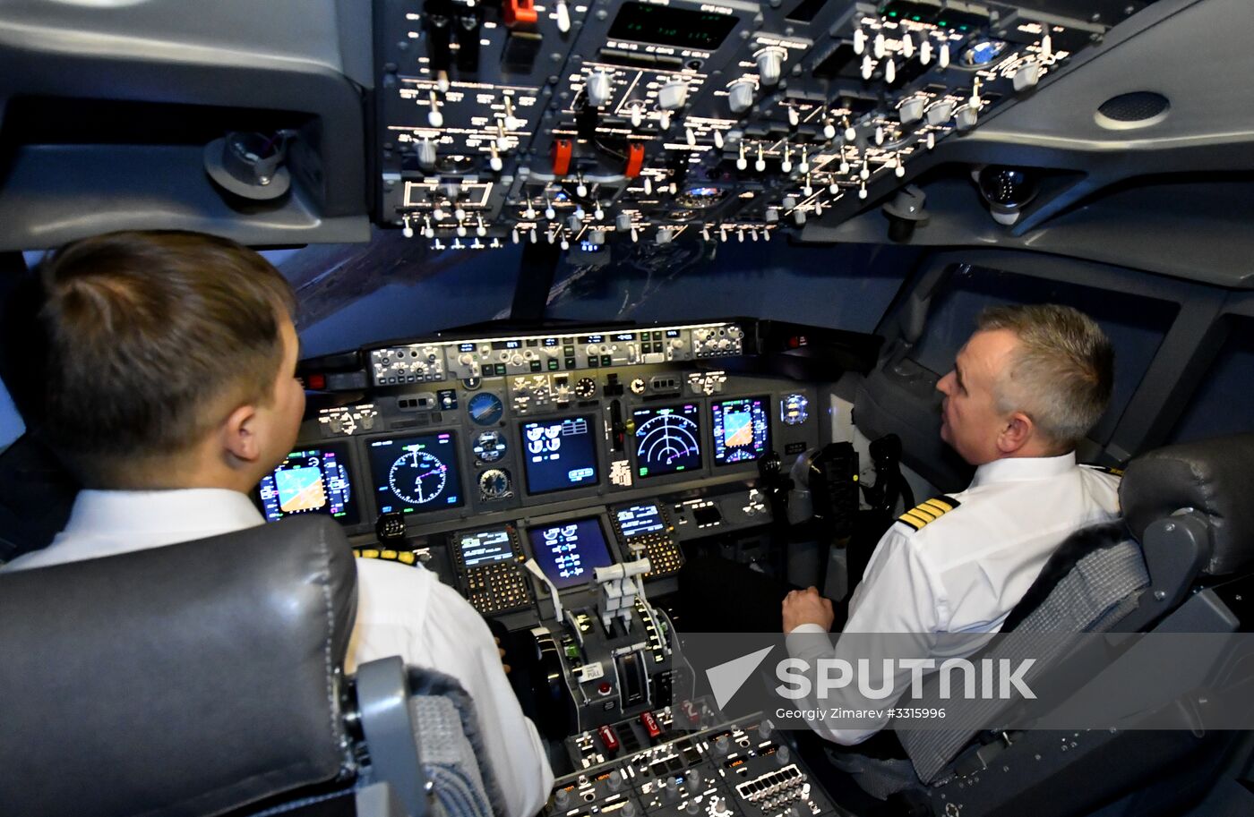 Boeing-737 flight simulator in Krasnodar