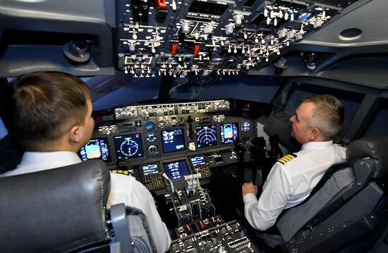 Boeing-737 flight simulator in Krasnodar
