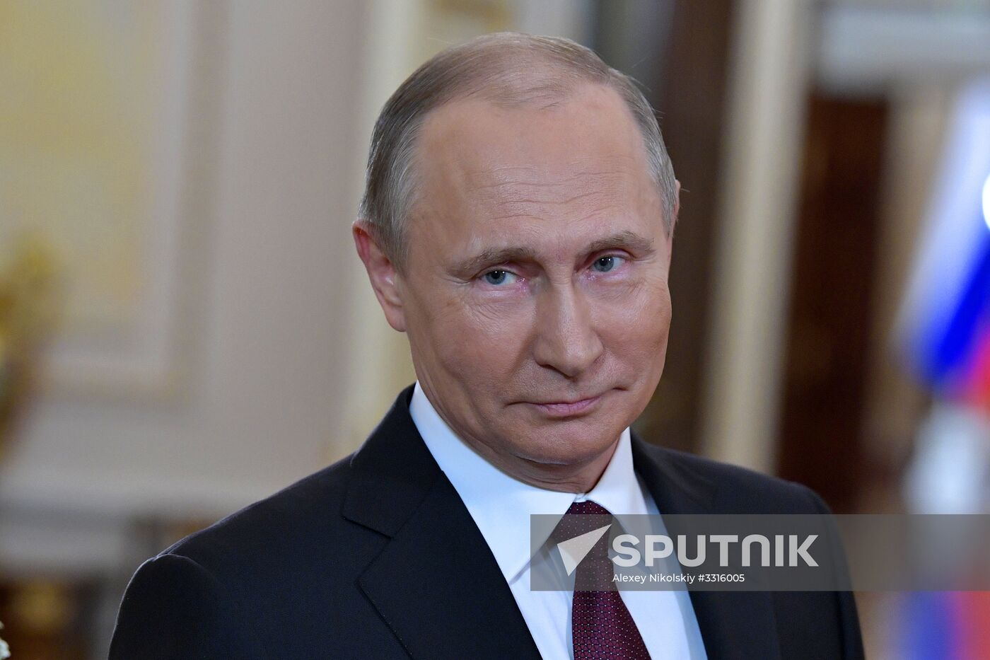 President Vladimir Putin congratulates Russian women on International Women's Day