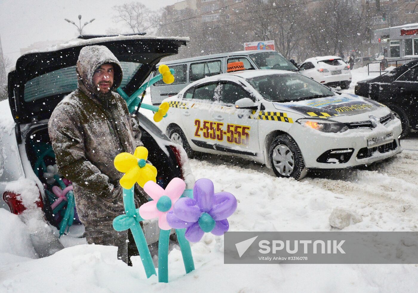 March 8 celebrations in Russian cities