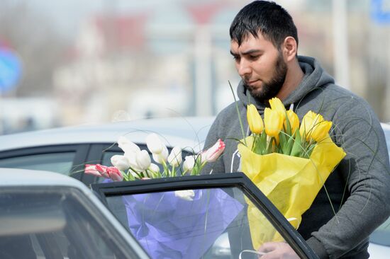 March 8 celebrations in Russian cities