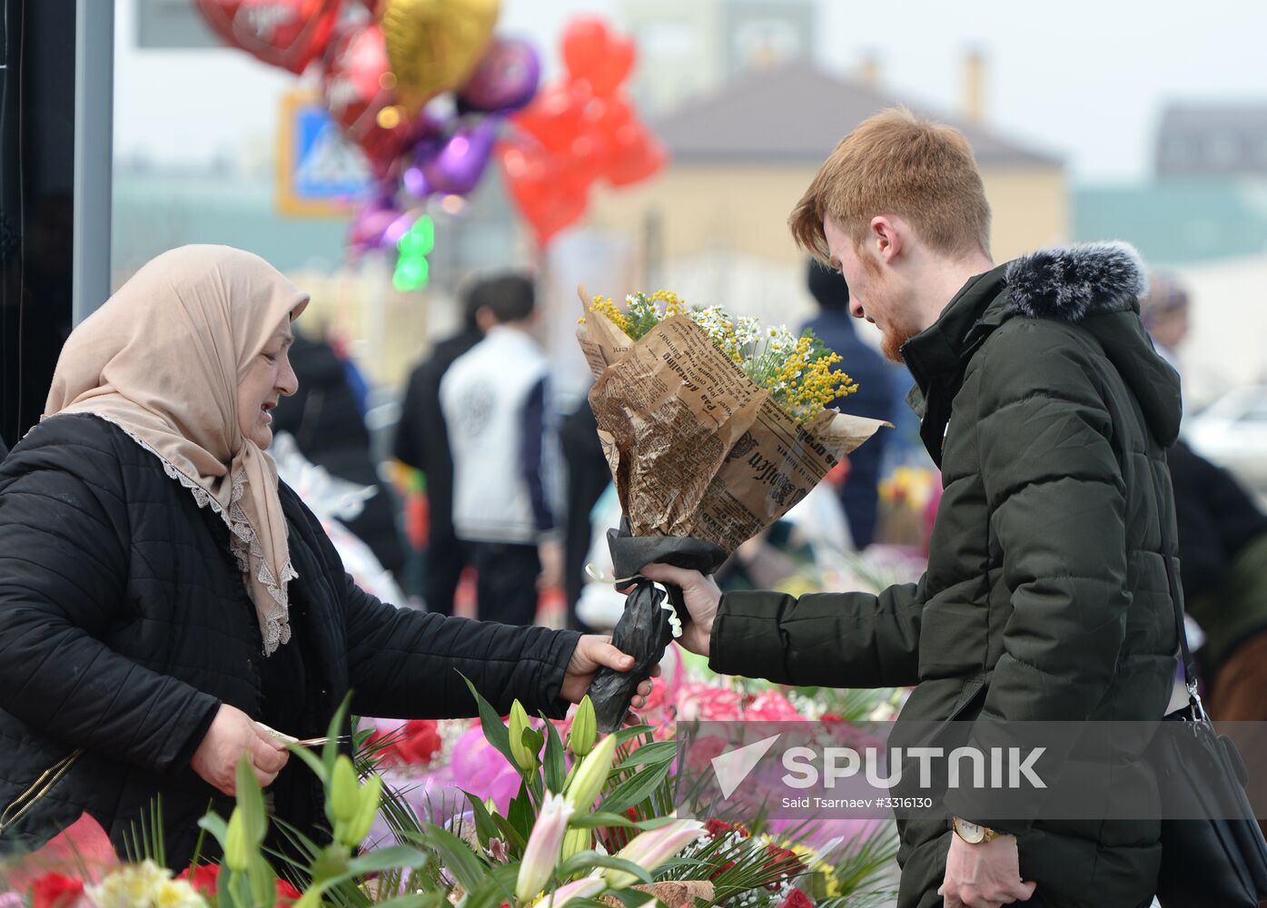 March 8 celebrations in Russian cities