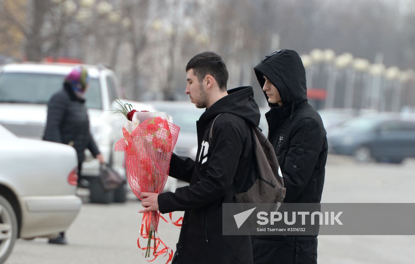 March 8 celebrations in Russian cities