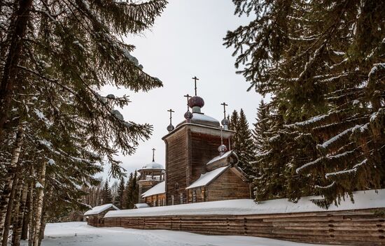 St. Elijah Vodlozero Ashram Monastery in Karelia