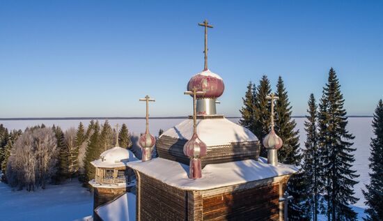 St. Elijah Vodlozero Ashram Monastery in Karelia