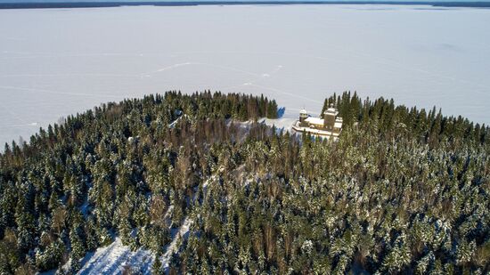 St. Elijah Vodlozero Ashram Monastery in Karelia