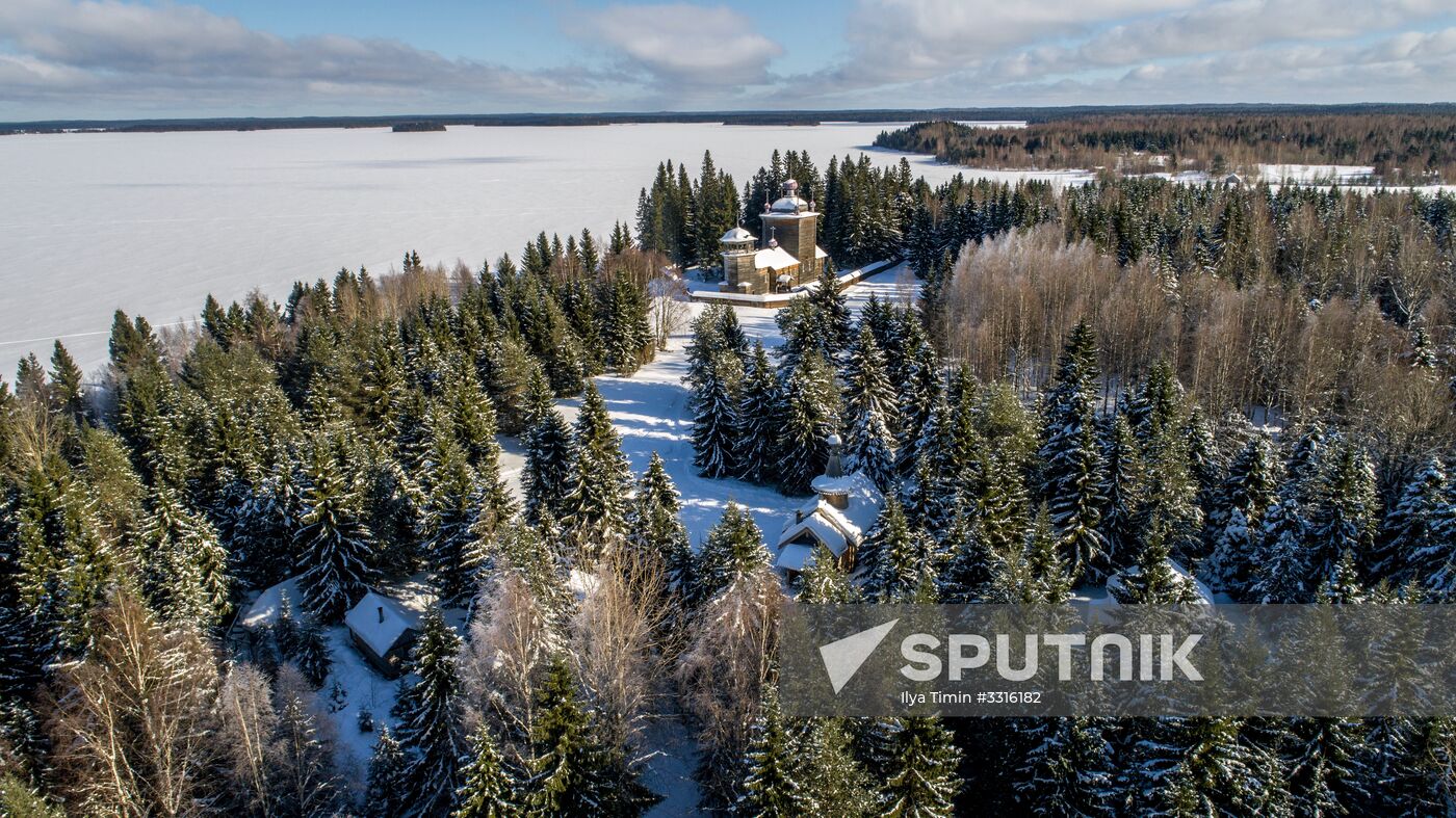 St. Elijah Vodlozero Ashram Monastery in Karelia