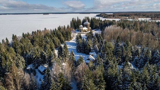 St. Elijah Vodlozero Ashram Monastery in Karelia