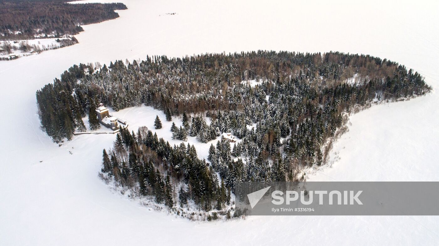 St. Elijah Vodlozero Ashram Monastery in Karelia