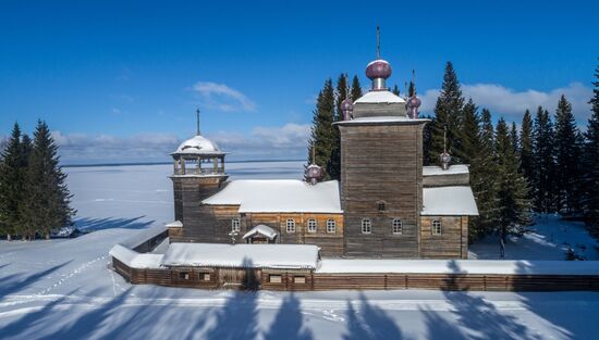 St. Elijah Vodlozero Ashram Monastery in Karelia