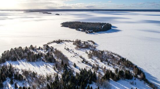 St. Elijah Vodlozero Ashram Monastery in Karelia