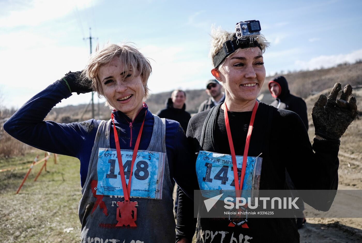 Tough Guys extreme steeplechase in Krasnodar Territory