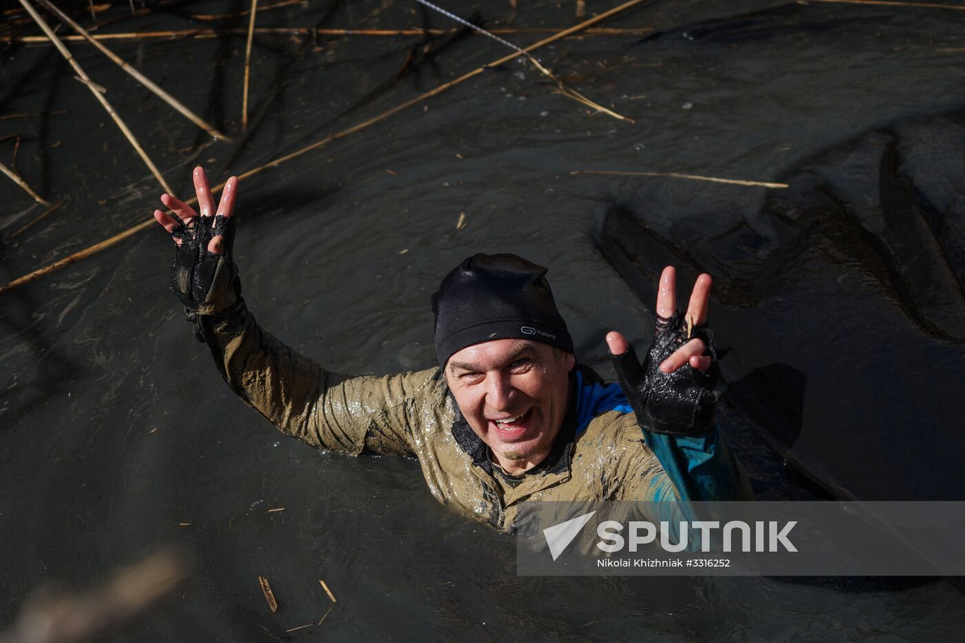 Tough Guys extreme steeplechase in Krasnodar Territory