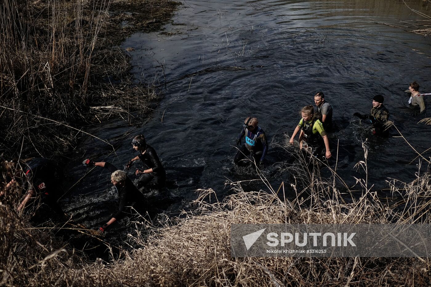 Tough Guys extreme steeplechase in Krasnodar Territory