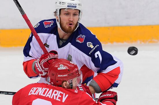 Ice hockey. KHL. Spartak vs. CSKA