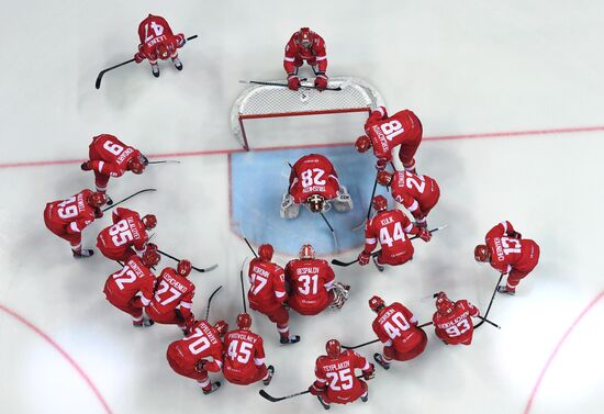 Ice hockey. KHL. Spartak vs. CSKA