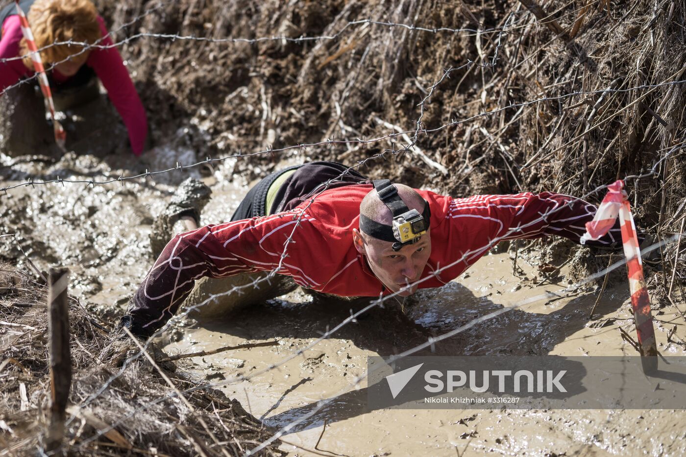 Tough Guys extreme steeplechase in Krasnodar Territory