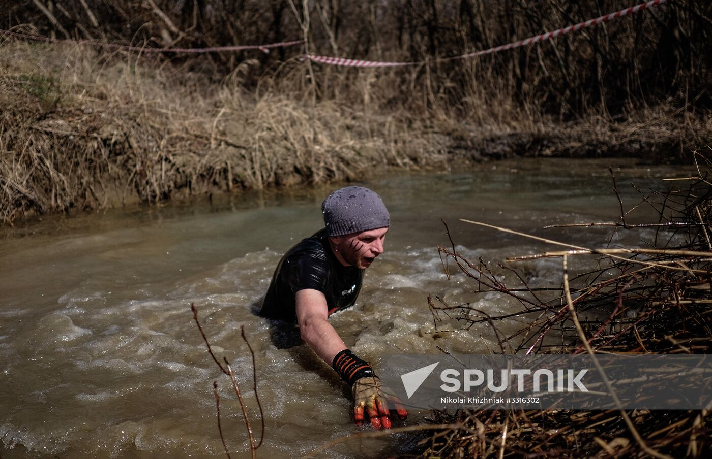 Tough Guys extreme steeplechase in Krasnodar Territory