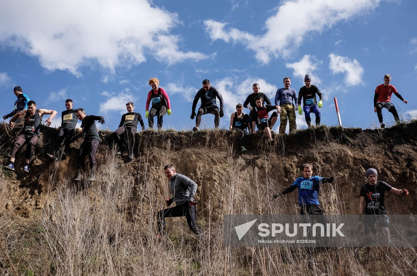 Tough Guys extreme steeplechase in Krasnodar Territory