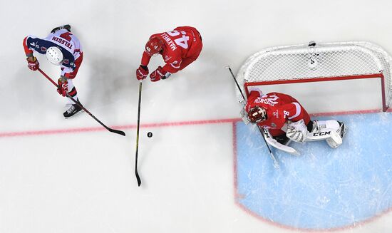 Ice hockey. KHL. Spartak vs. CSKA