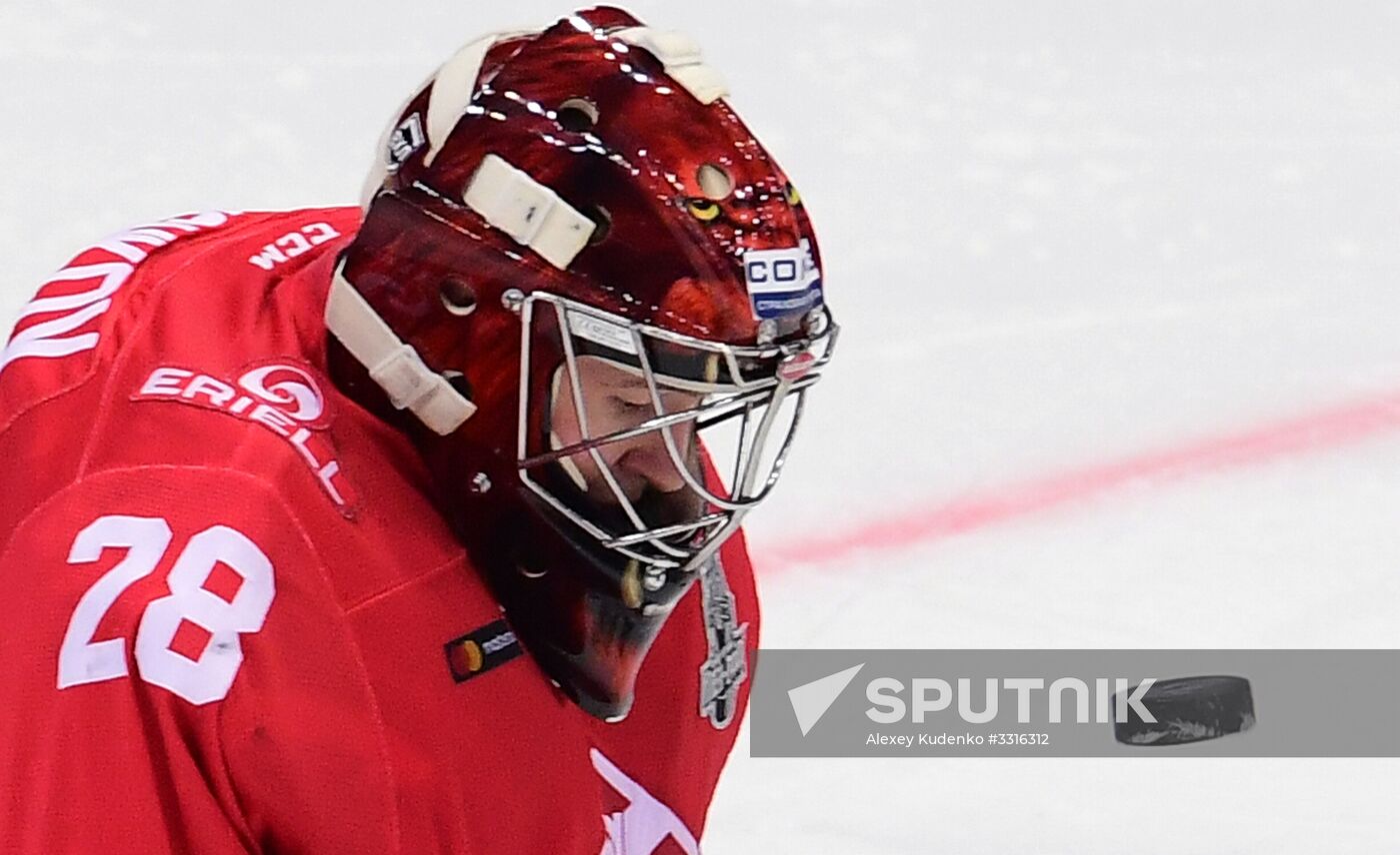 Ice hockey. KHL. Spartak vs. CSKA