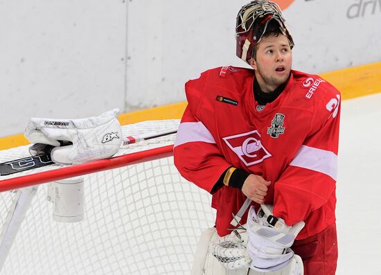 Ice hockey. KHL. Spartak vs. CSKA