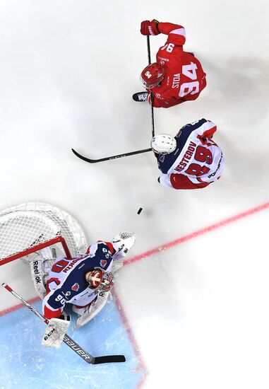 Ice hockey. KHL. Spartak vs. CSKA