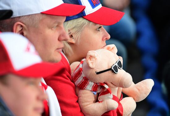 Ice hockey. KHL. Spartak vs. CSKA