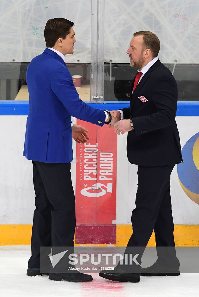 Ice hockey. KHL. Spartak vs. CSKA
