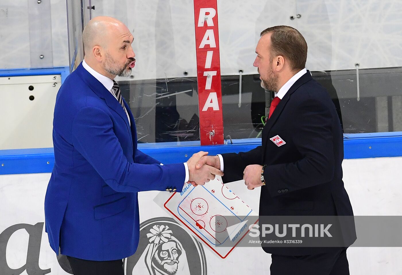 Ice hockey. KHL. Spartak vs. CSKA