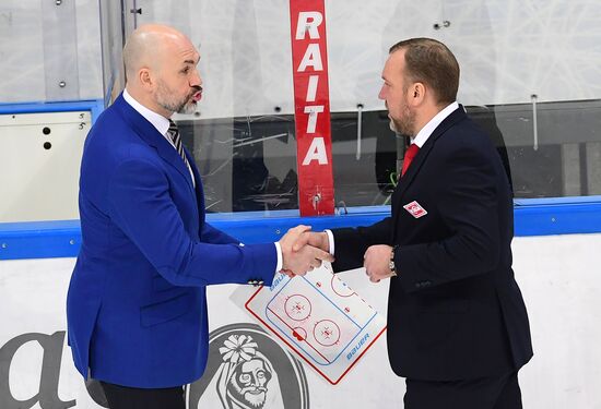 Ice hockey. KHL. Spartak vs. CSKA