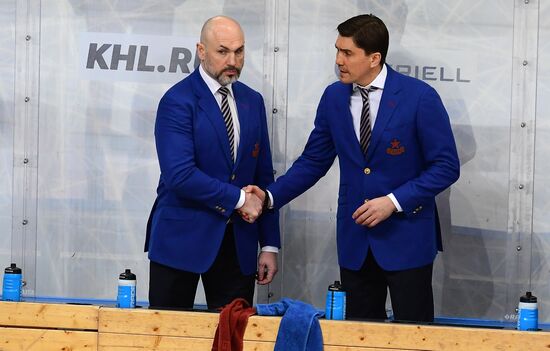 Ice hockey. KHL. Spartak vs. CSKA