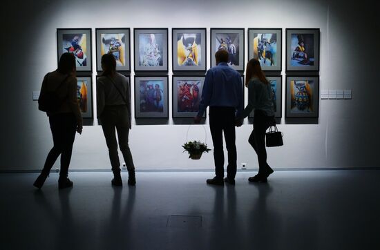 Exhibition featuring 2018 Pirelli Calendar