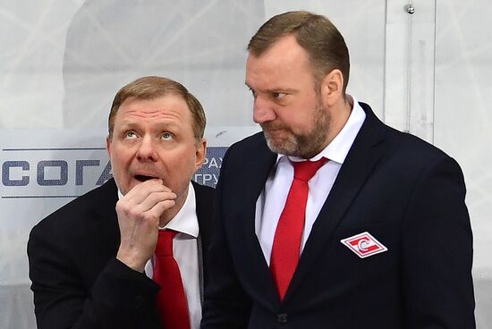 Ice hockey. KHL. Spartak vs. CSKA